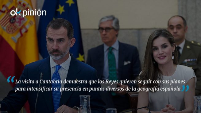 Primera visita de Felipe y Letizia a Cantabria como Reyes