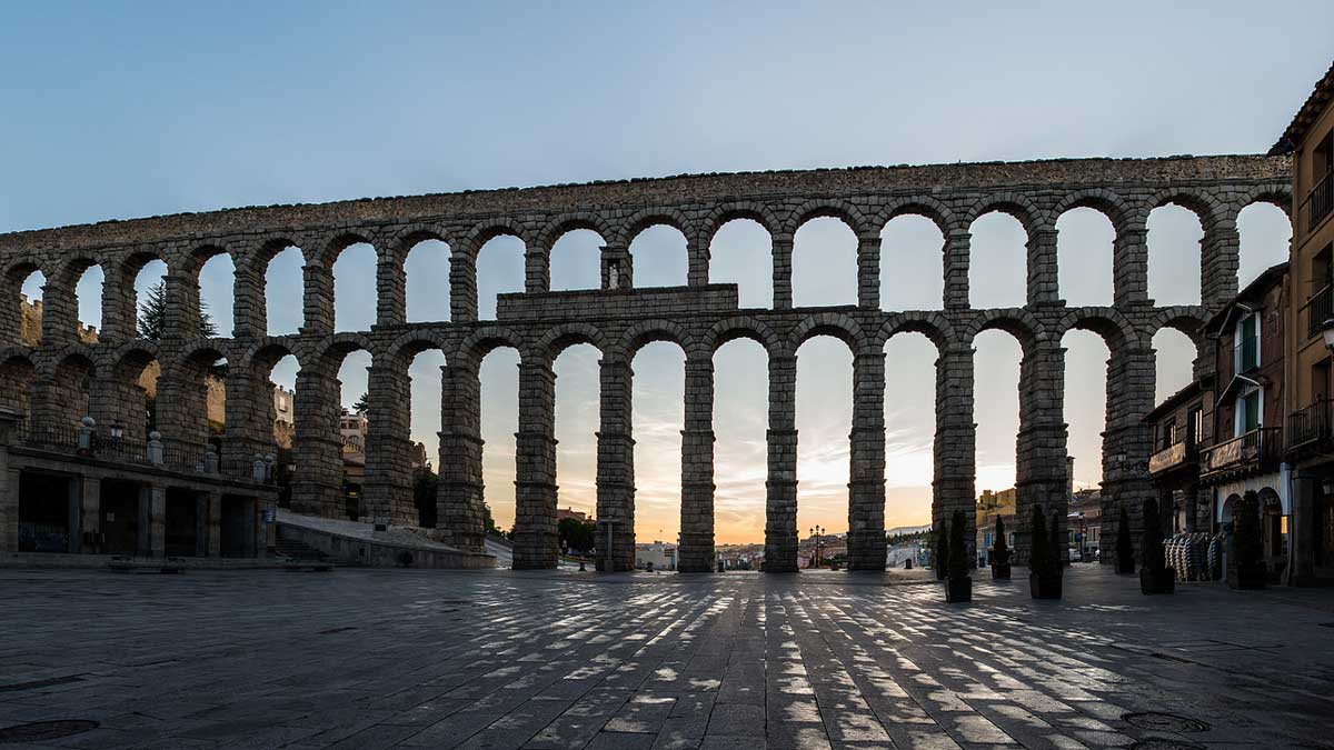 El acueducto de Segovia es el símbolo de la ciudad