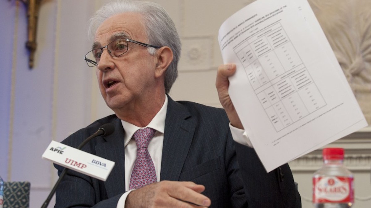 El subgobernador del Banco de España, Javier Alonso. (Foto: APIE)