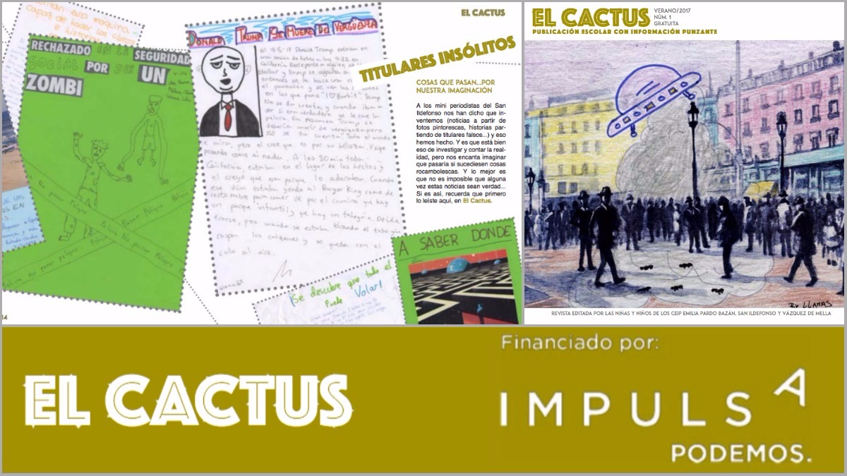 Fragmentos de la revista ‘El Captus’ financiada por Podemos.