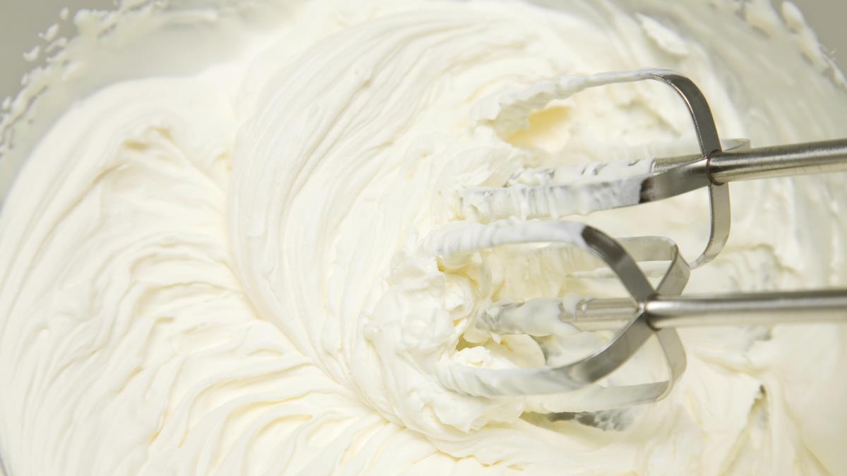 La crema Chantilly es una de las más tradicionales con nata