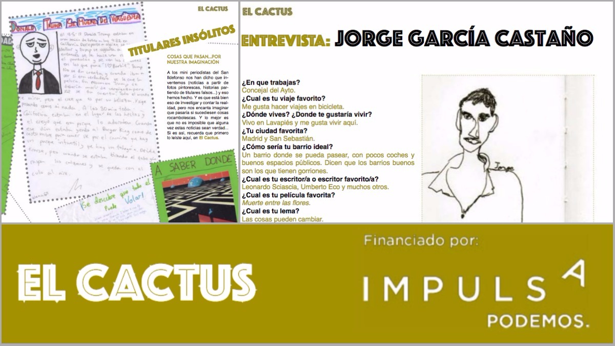 Fragmentos de la revista ‘El Captus’ financiada por Podemos.