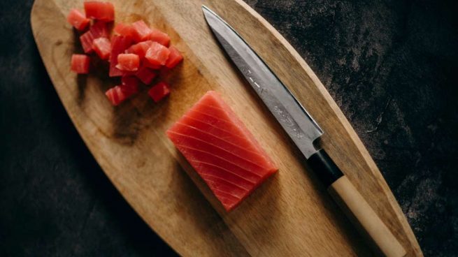 preparar sashimi