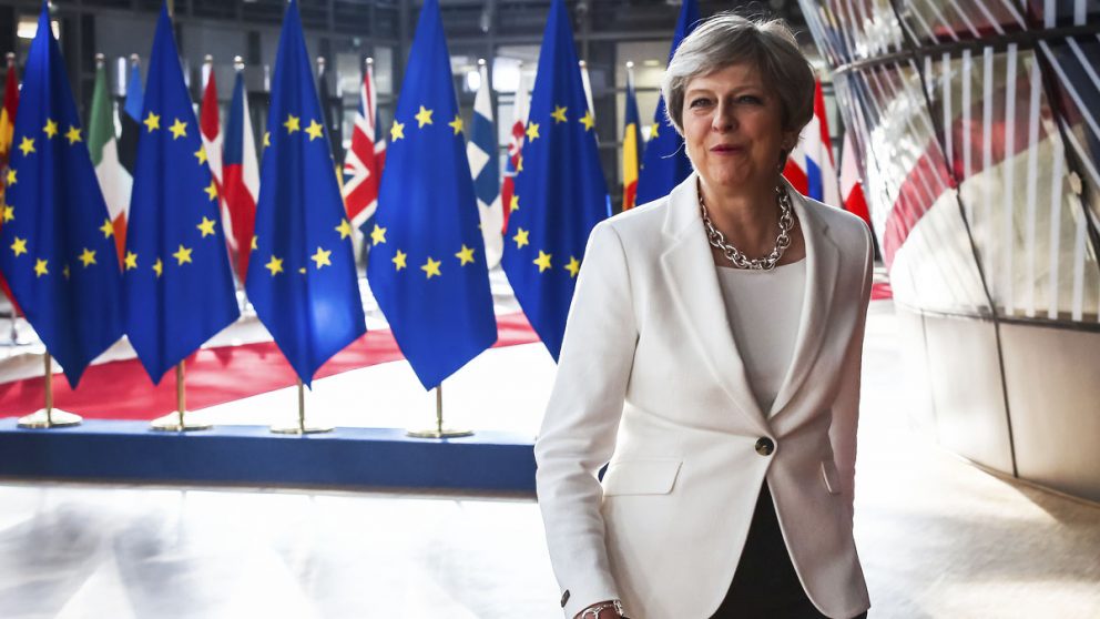 Theresa May, primera ministra de Reino Unido (Foto: AFP)