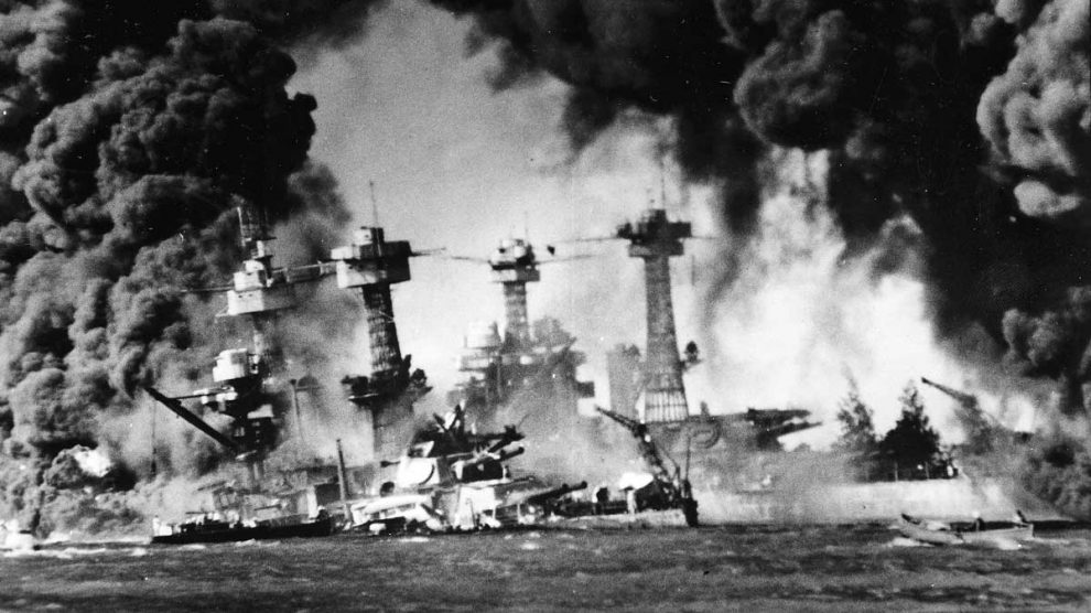 El ataque japonés a Pearl Harbor marcó el rumbo de la historia