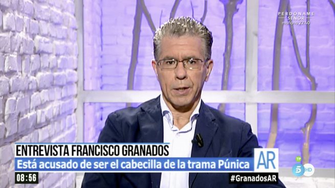 Francisco Granados en 'El programa de Ana Rosa'.
