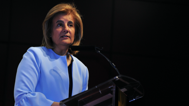 La ministra de Empleo y Seguridad Social, Fátima Báñez. (Foto:Efe)