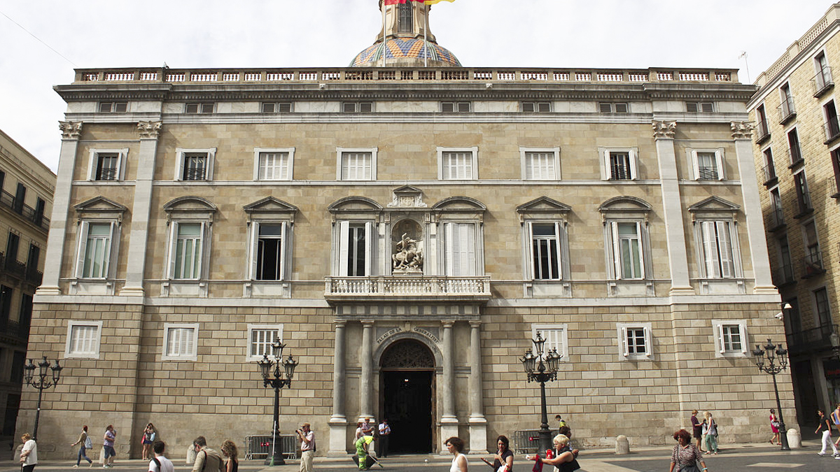 Palau de la Generalitat de Cataluña.