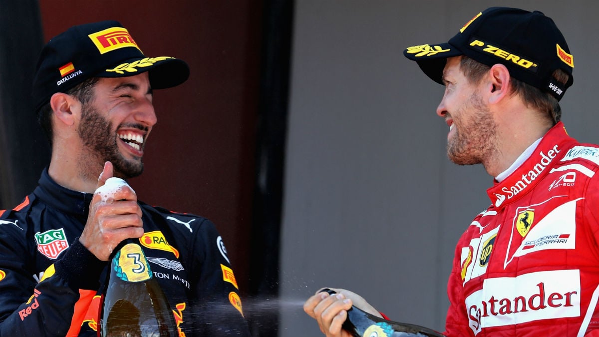 Desde Italia dan por hecho un acuerdo verbal entre Daniel Ricciardo y Ferrari para el desembarco del piloto australiano en Maranello en la temporada 2018. (Getty)