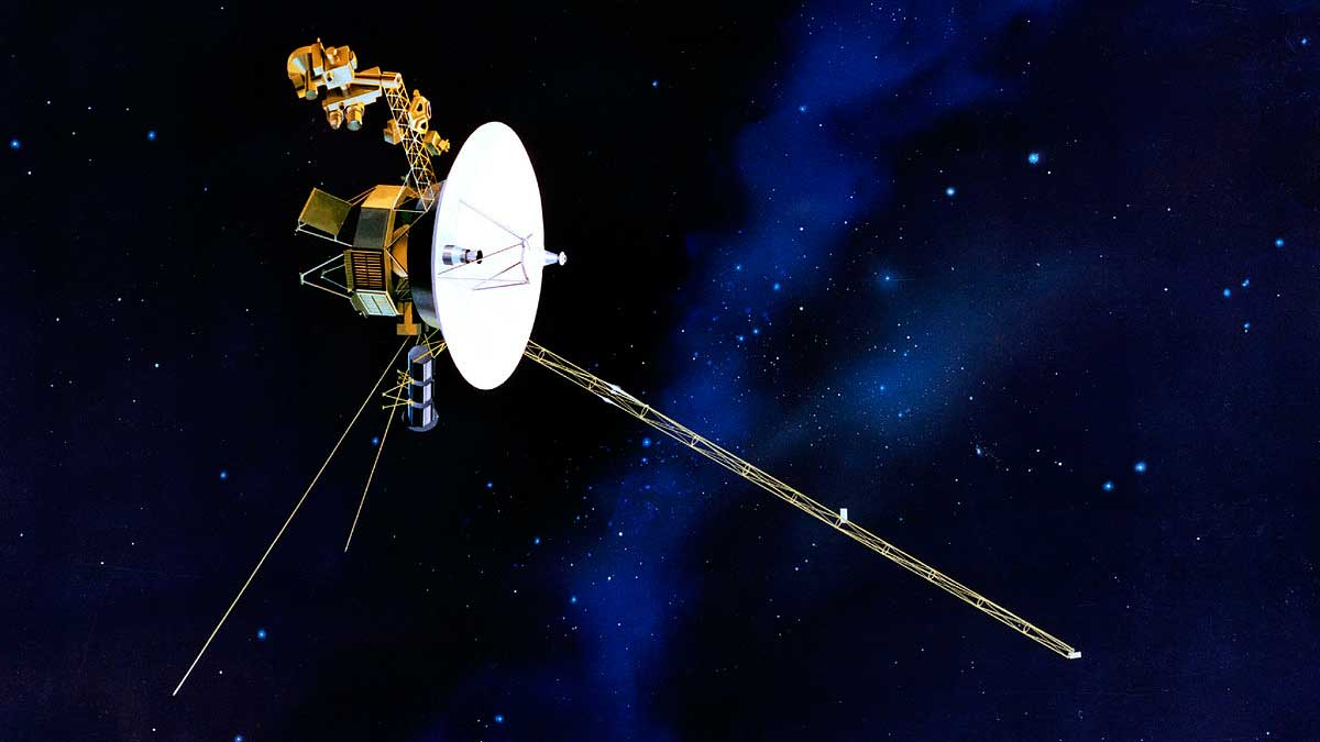 La sonda espacial de la misión Voyager