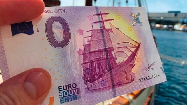 Billete de cero euros