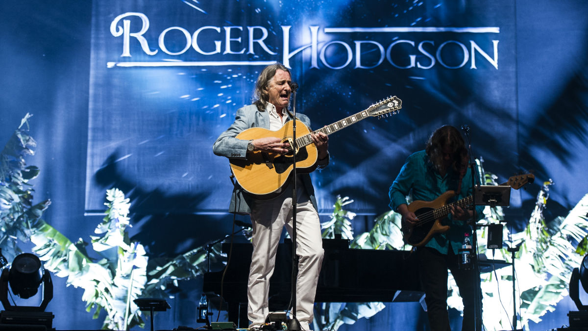 Roger Hodgson durante una reciente actuación en Madeira. Foto: Getty