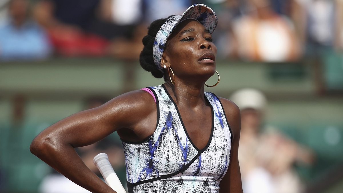 Venus Williams durante el pasado Roland Garros (Foto: Getty)