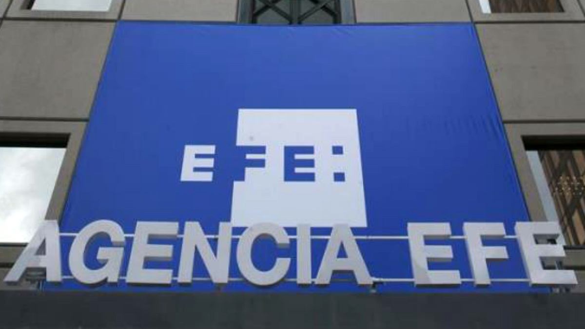 Sede de la Agencia Efe, en la avenida de Burgos de Madrid.