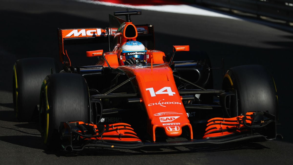 Fernando Alonso reconoce esperar grandes cosas de la evolución del motor Honda que estrena McLaren este fin de semana en Austria. (Getty)