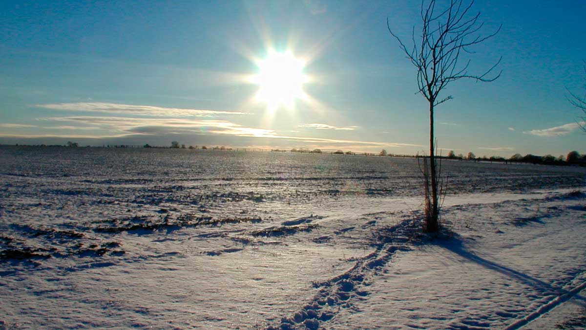 El solsticio de invierno supone la llegada del frío