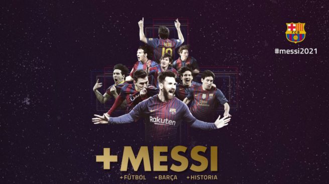 Ya es oficial: Messi renueva con el Barça hasta 2021