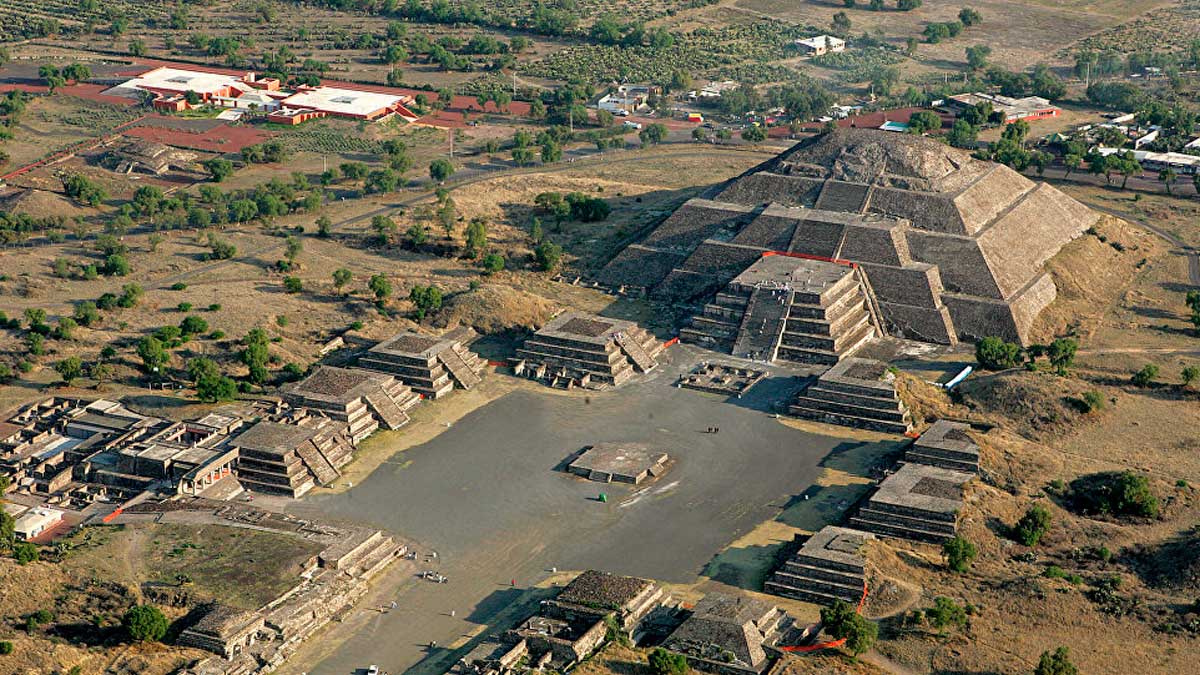 La ciudad de Teotihuacán no es tan conocida, pero es impresionante