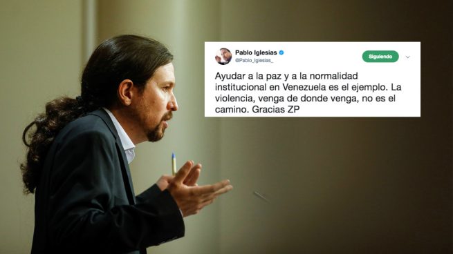 Pablo Iglesias comenta la excarcelación de Leopoldo López sin mencionarlo