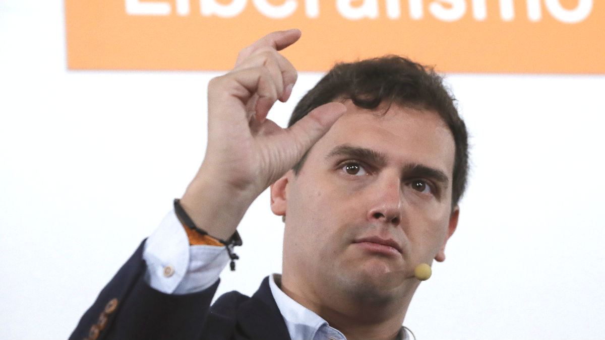 El líder de Ciudadanos, Albert Rivera. (Foto: EFE)