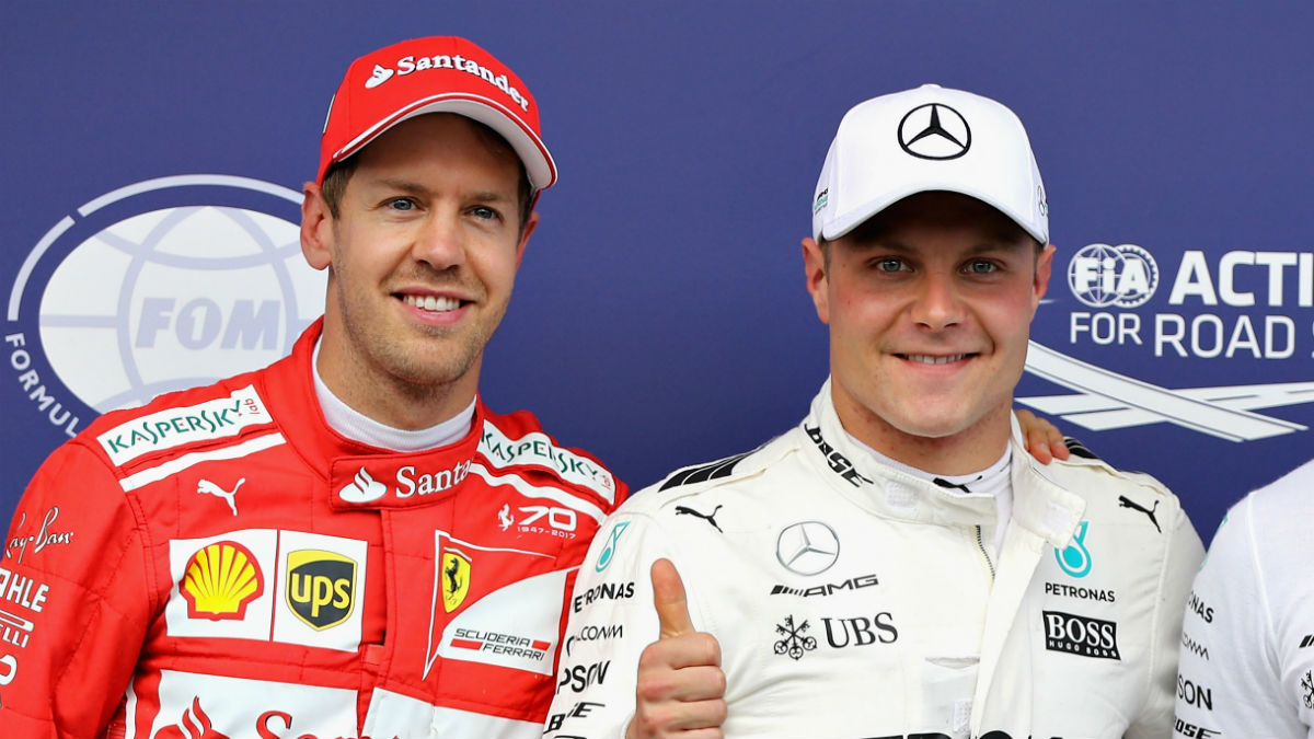 Sebastian Vettel se ha mostrado convencido de que Valtteri Bottas se saltó la salida del Gran Premio de Austria de Fórmula 1. (Getty)