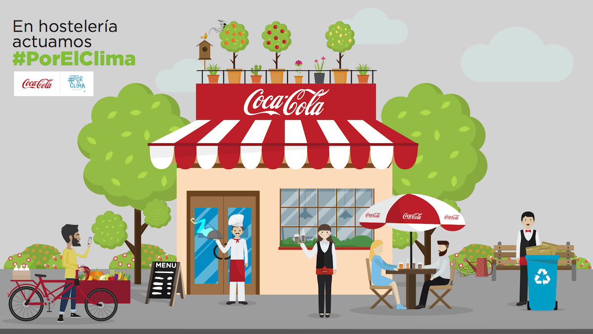 Coca-Cola y la Comunidad #PorElClima han presentado este martes la plataforma Hostelería #PorElClima.
