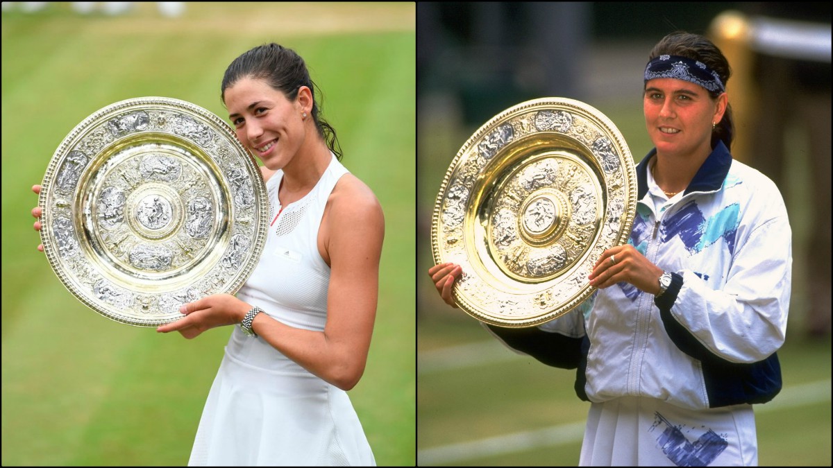 Garbiñe sucede a Conchita como ganadora española en Wimbledon.