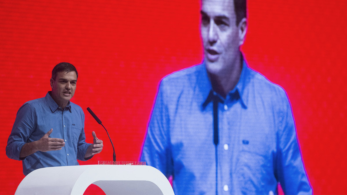 Pedro Sánchez en Barcelona (Foto: EFE)