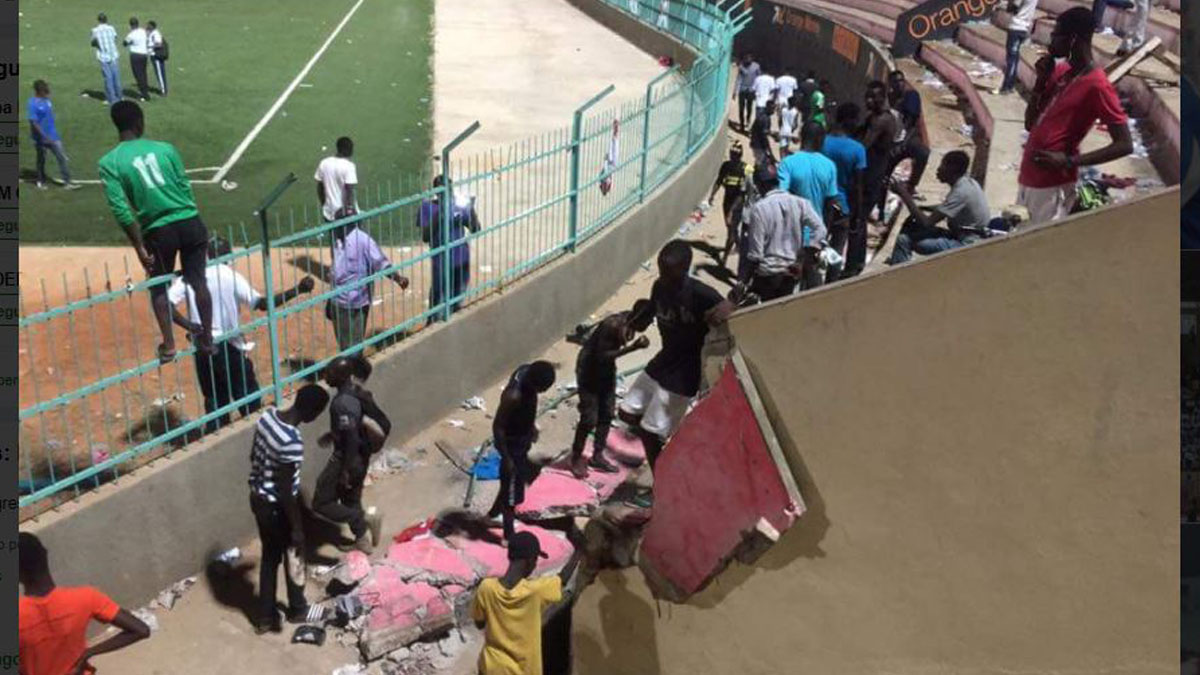 Estadio Demba Diop en Senegal.