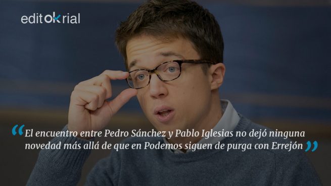 La reunión sólo sirvió para seguir purgando a Errejón