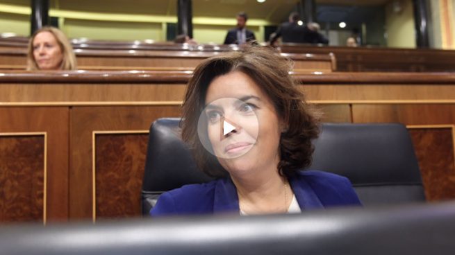 Santamaría a los independentistas: «Si optan por despeñarse tendrán una respuesta del Gobierno»