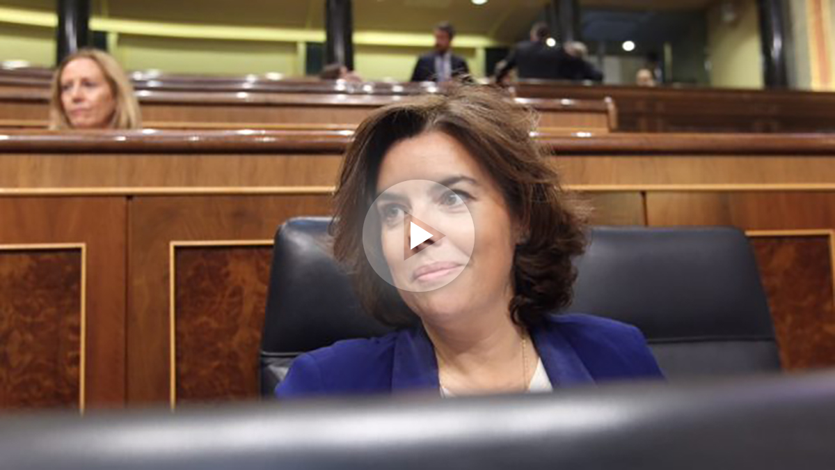 Soraya Sáenz de Santamaría, vicepresidenta del Gobierno. (Foto: Francisco Toledo)