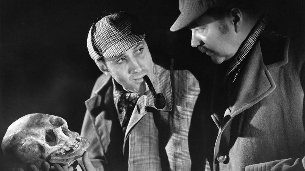 Basil Rathbone como Sherlock Holmes.