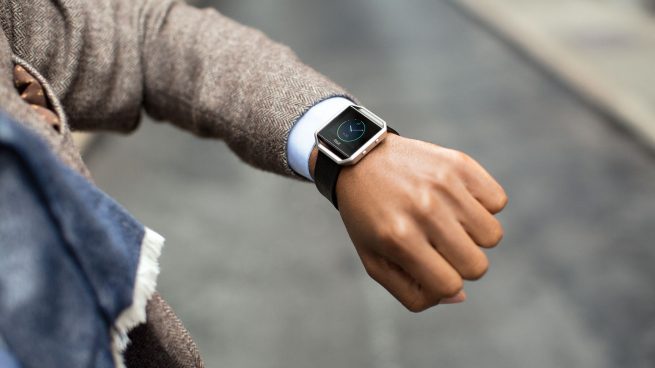 Fitbit Blaze.