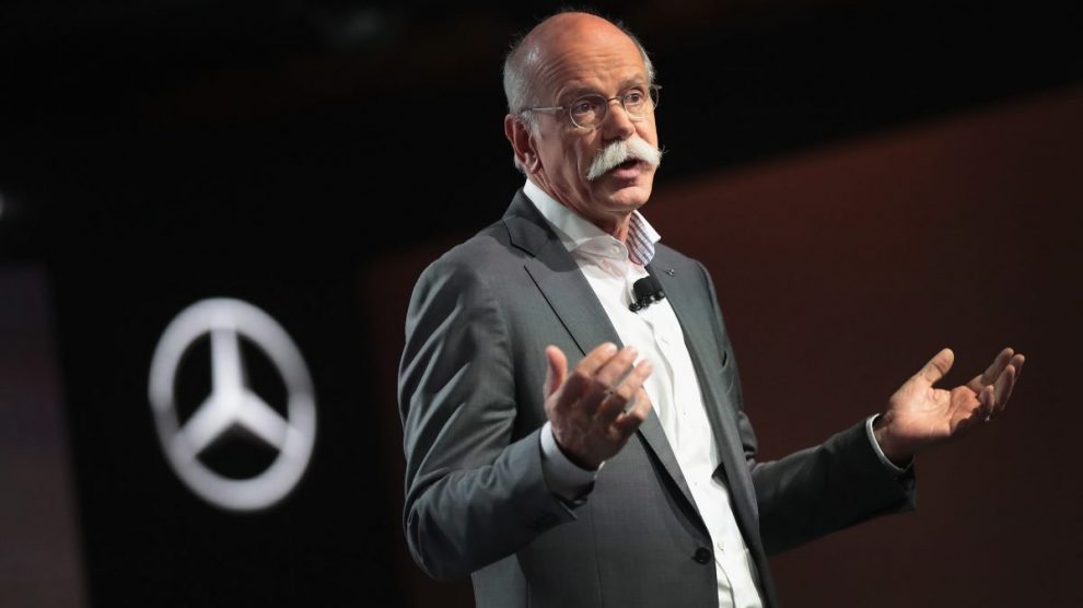Dieter Zetsche, CEO de Grupo Daimler (Foto: Getty)