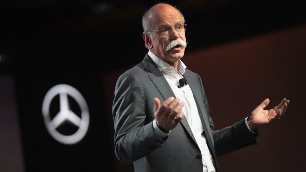Dieter Zetsche, CEO de Grupo Daimler (Foto: Getty)