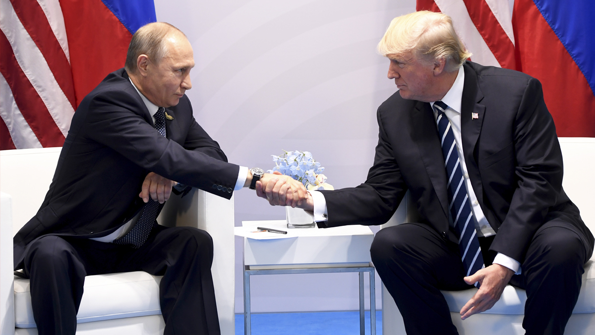 Vladimir Putin y Donald Trump. (Foto: AFP)