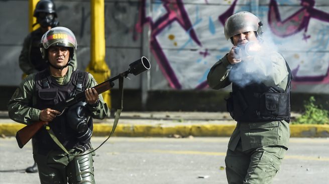 Agentes de la Guardia Nacional Bolivariana