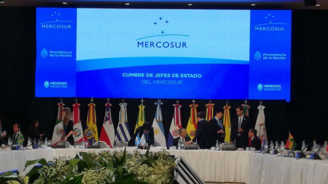 Inicio de la cumbre de Mercosur
