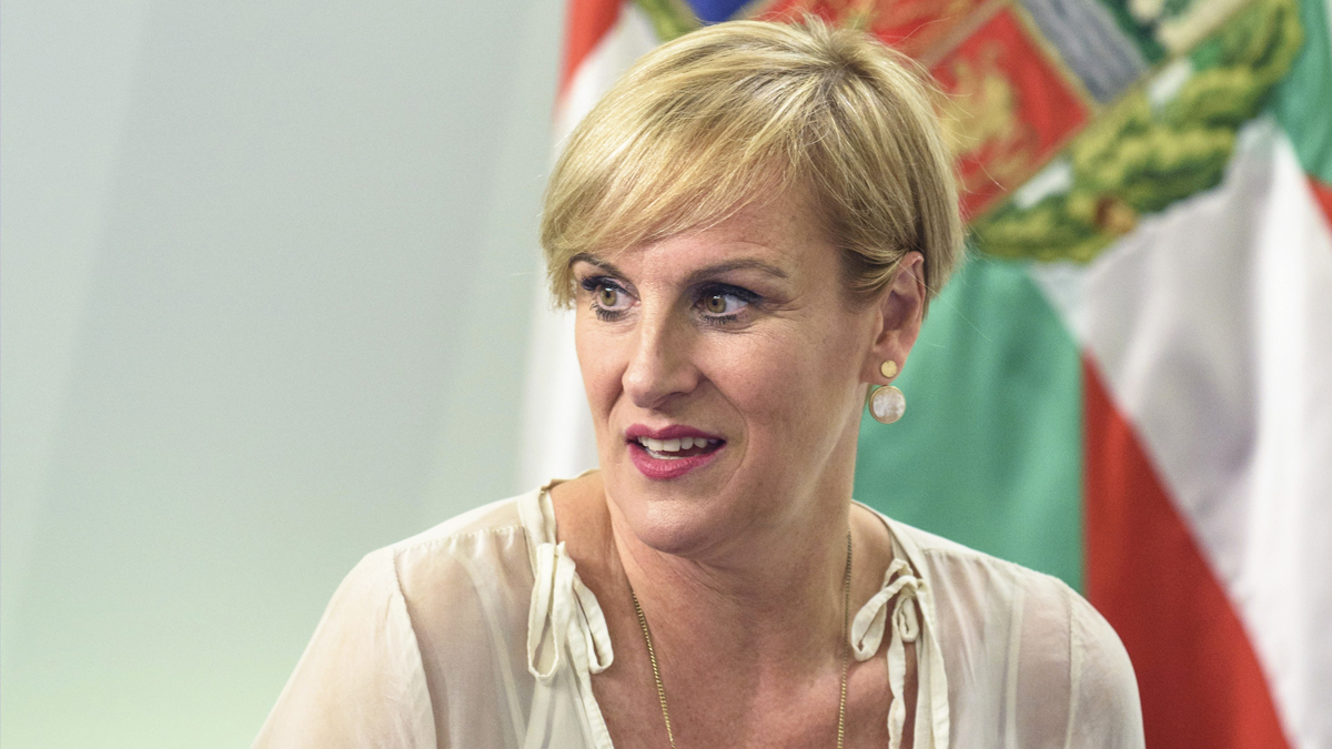 Itxaso Atutxa, presidenta del PNV en Vizcaya. (Foto: EFE)