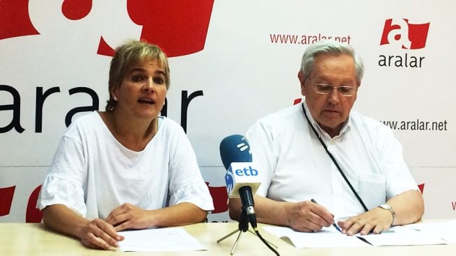 Rebeka Ubera y Patxi Zabaleta