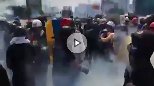 El vídeo de la represión en Venezuela que Pablo Iglesias nunca emitiría