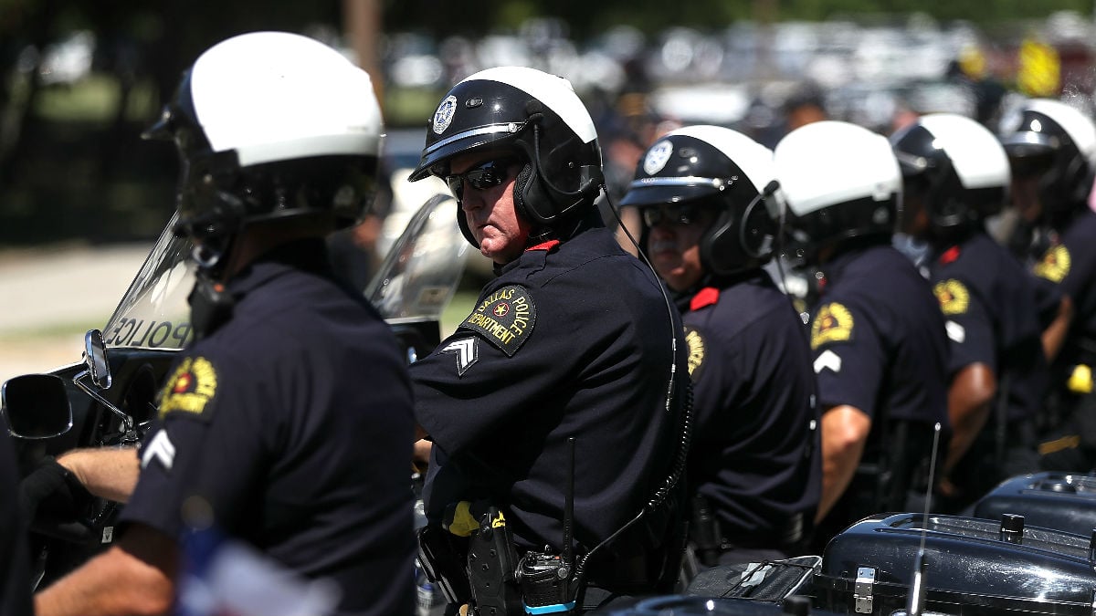 Agentes de policía del Estado de Texas (Foto: AFP).