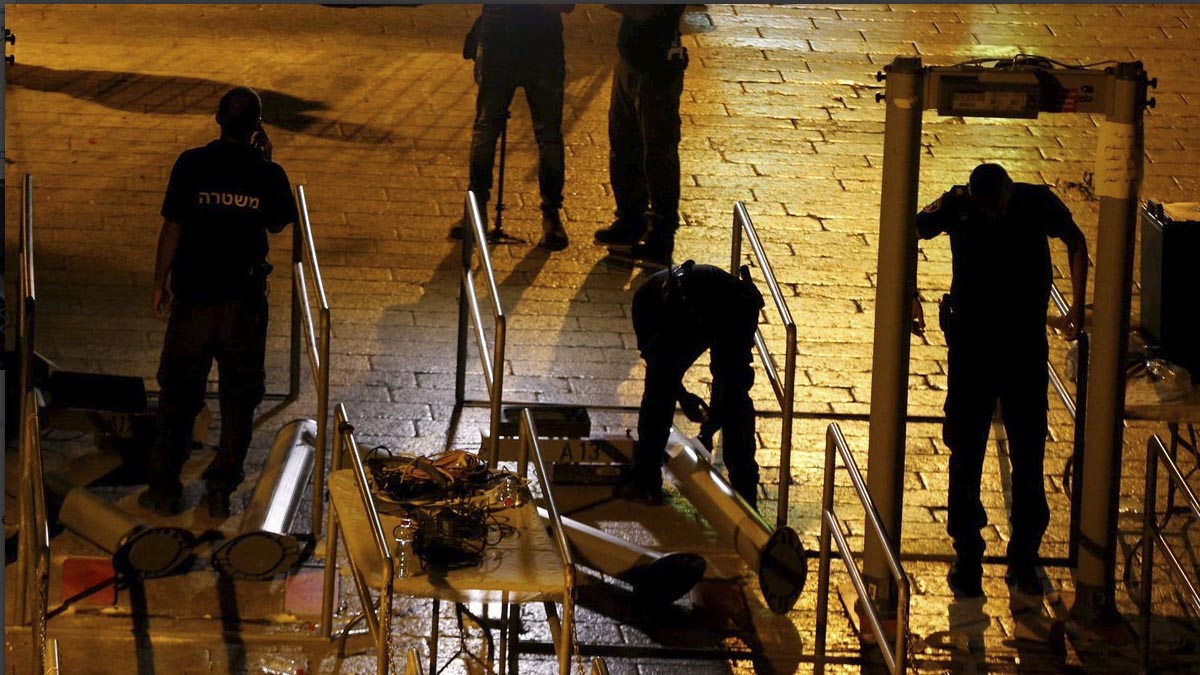Israel retira los detectores de metales de la Explanada de las Mezquitas