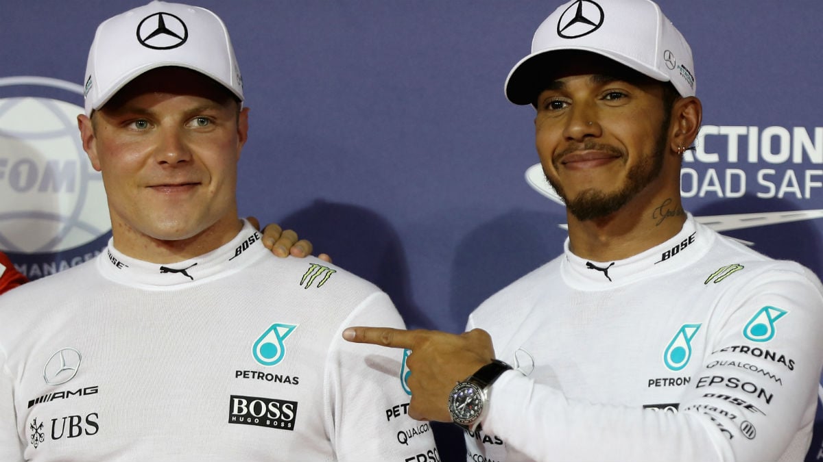 Toto Wolff ha asegurado que Bottas y Hamilton son libres de pelear por el mundial hasta que uno de los dos se quede sin opciones matemáticas. (Getty)