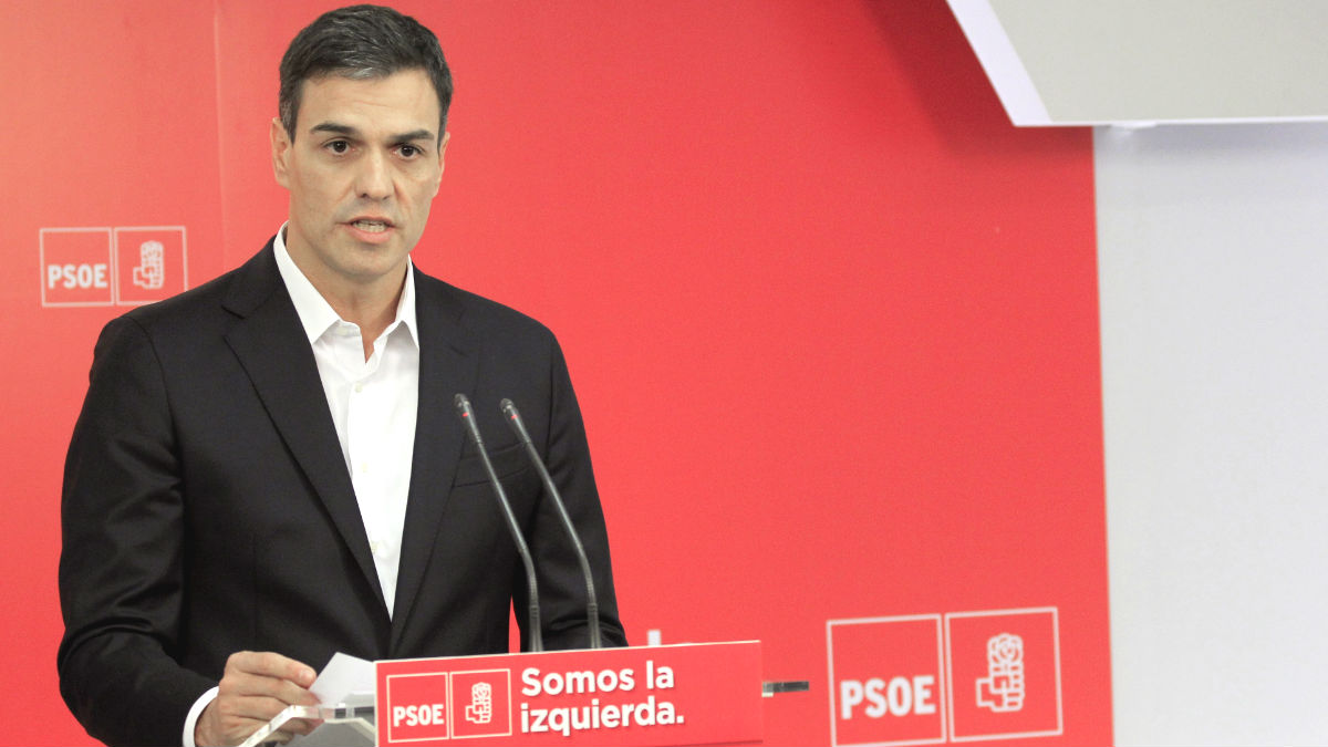 El secretario general del PSOE, Pedro Sánchez (Foto: Efe)