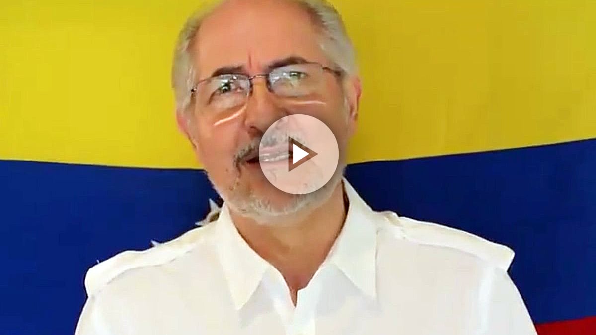 Antonio Ledezma, alcalde de Caracas