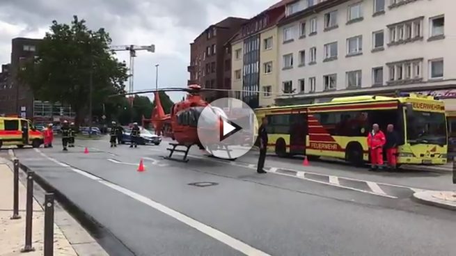 Un muerto y varios heridos en un apuñalamiento en Hamburgo al grito de «¡Alá es grande!»