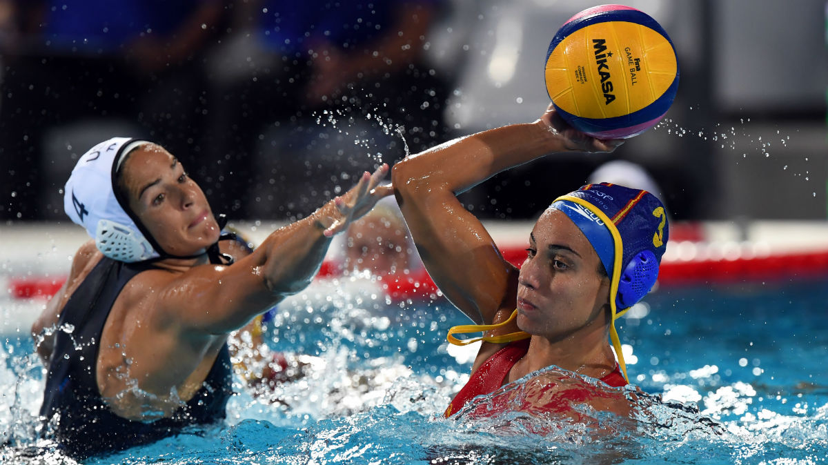 España gana la plata en el Mundial de Budapest. (AFP)