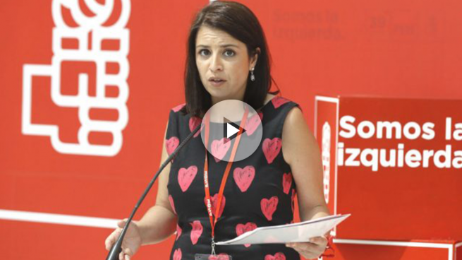La número dos del PSOE, Adriana Lastra (Foto: Efe)
